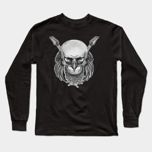 ROCK SKULL Long Sleeve T-Shirt